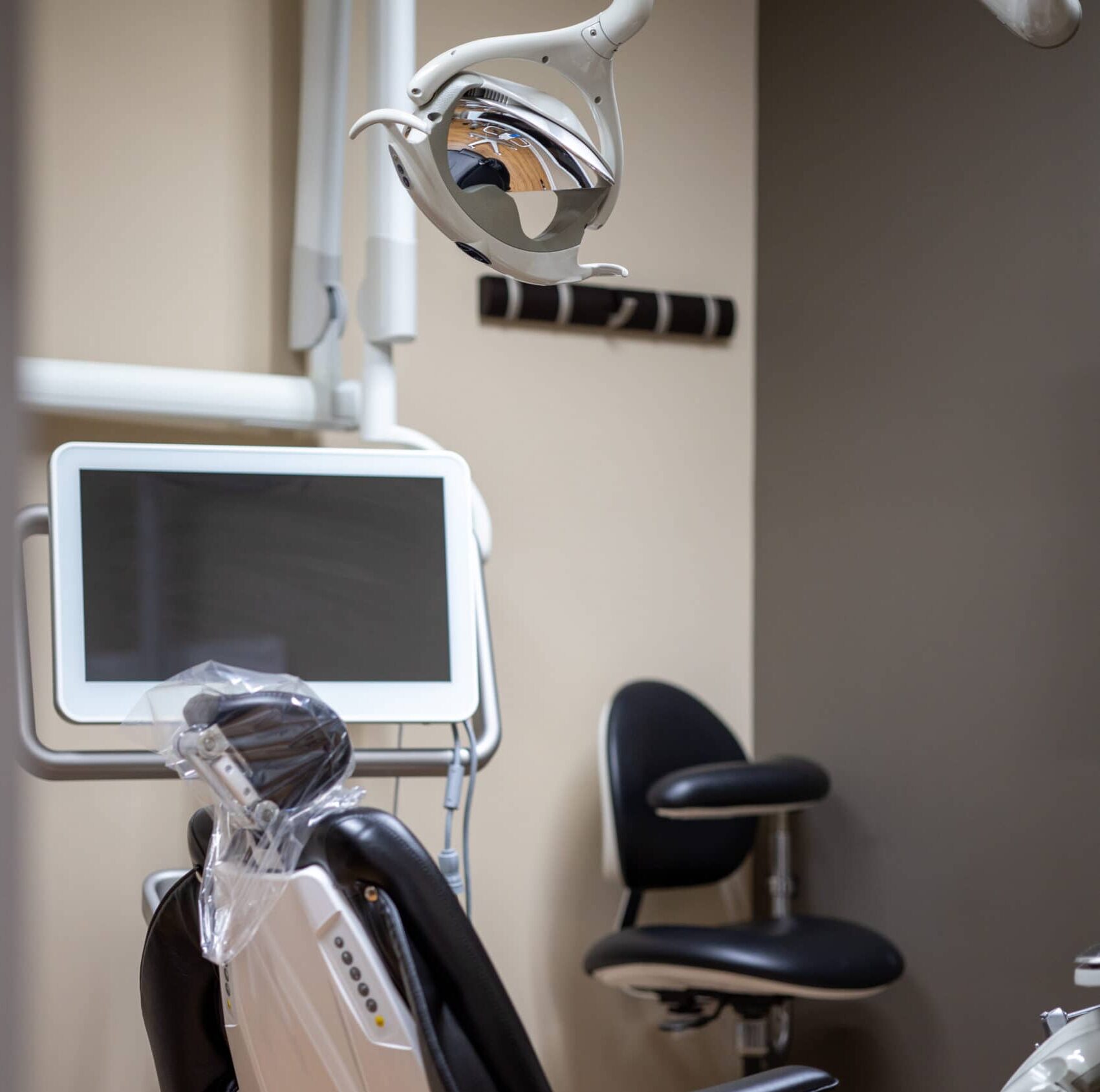 Comfortable treatment room at Dental Image in Crown Point, IN